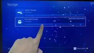 Menambah HDD external pada PS4