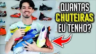 Minha COLEÇÃO de CHUTEIRAS atualizada! - TODAS as minhas CHUTEIRAS - 2020