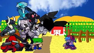 FNF - Corn Theft but every turn another character sings it (Corn Theft but everyone sings it)