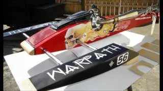Misty Creek Boats - Warpath Rigger Pictures - RCMK - MGB Kit - Gas RC boat