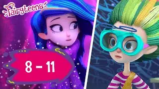 Fairyteens 🧚✨ Episodes 8-11 👹❤️ Cartoons for kids ✨ Cartoons with fairies