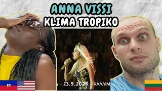 REAKCJA NA Anna Vissi - Tropical Climate (na żywo w Kallimarmaro 2025) | PIERWSZE OGLĄDANIE