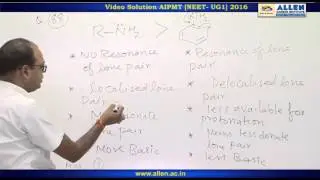 AIPMT 2016 Chemistry Solution &ndash; Q. 88 (Paper Code-P) NEET-UG 2016 Phase I