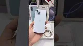 iPhone 15 128Gb blue colour condition good, never repaired, no refer peace with Bill original box