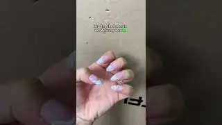 Unbeatable nail glue strength #pressonnails #fakenail #gluednails