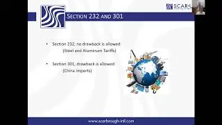 Is Duty Drawback allowed on Section 232 or Section 301 tariffs ?