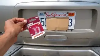 How To Change License Plate Light On 02-09 Chevy Trailblazer