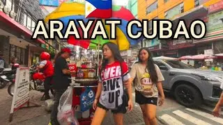 Exploring Philippines; Arayat Cubao Street Walk 🇵🇭