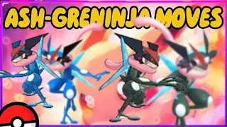 BEST ASH GRENINJA MOVES IN POK&Eacute;MON BRICK BRONZE