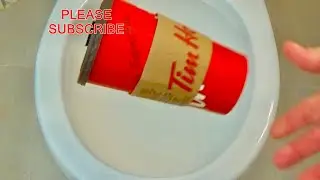 Will it Flush? - Coffee Cup - Fast Food - Tim Hortons