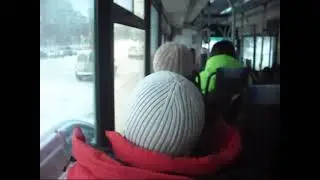 Автобус Scania MaxCi CN113CLL (АР 103 22). Покатушки по Барнаулу.