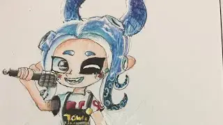 Drawing OctolingHacker (Splatoon)