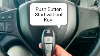 Brezza Push button without key 🔐 how to unlock car