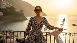 Relaxing Italian Sunset Music 🎶 Golden Mediterranean Evening Mood