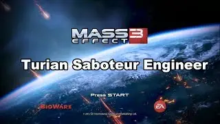 Mass Effect 3 Turian Saboteur Engineer (Silver on Firebase Hydra)