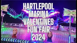 Hartlepool Valentines Fun Fair February 2024 | vlog