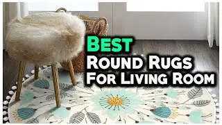 7 Best Round Rugs For Living Room 2024 - Hami Gadgets