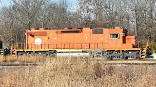12/10/20 - Original Painted EJE SD38-3 leads CN Yard Job