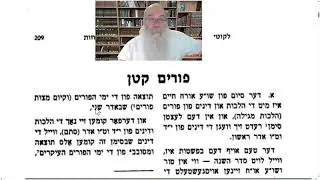 Likutei Sichos vol 29, Purim Katan, Rabbi Chaim Wolosow