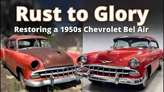 Chrome & Memory | Restoring a 1950s Chevrolet Coupe | Emotional Classic Car Story 🚗