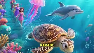 ✨ &ldquo;The Bubble Whirl Sea Parade! | Colorful Underwater Nursery Rhyme Adventure 🐠🌈