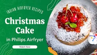 Christmas Cake Recipe | Air Fryer Cake | Christmas Special Cake | Air Fryer recipes
