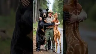 A Park Ranger Risked Everything to Save a Baby Deer. #hero #animals #wildliferescue