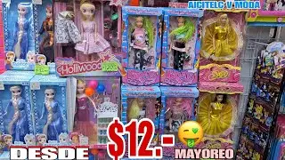 🤑BODEGA de JUGUETES IMPORTADOS desde $12.- mayoreo carros mu&ntilde;ecas nenucos motos princesas sonajas 🫣