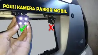 Posisi Pasang Kamera Mundur Mobil | Posisi Kamera Parkir