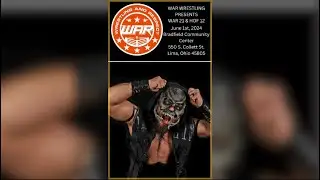 Aaron Williams inducts Dustin Rayz into the 2024 WAR Wrestling Hall Of Fame