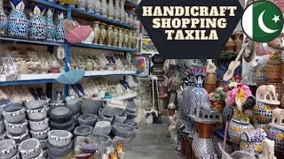 Taxila Handicrafts |Stone Carving |Antiques Shopping Pakistan #handicraft #taxila @FamilyLogTalk