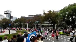 大阪マラソン【中之島】中央公会堂前b