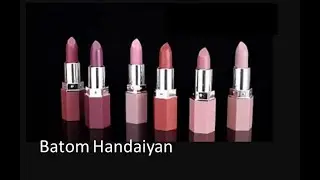 Batom Handaiyan 6 Cores Matte Imperme&aacute;vel Veludo