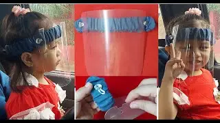MALAKI BA ANG FACESHIELD NG ANAK MO? /SUBUKAN MO ITO /SIGURADONG MAGIGING KOMPORTABLE ANG ANAK NYO