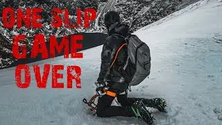 KNIFES-EDGE!!! CRIB GOCH SNOWDON (WINTER CONDITIONS)