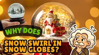 Why Does Snow Swirl in Snow Globes? The Simple Physics Behind the Magical Snowfall [ID1318]