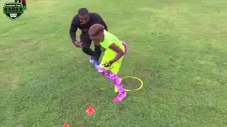 Bunchie Young Kid has Crazy Footwork and Speed