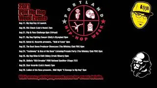 Hip Hop Week PDX '21 with DJ O.G.ONE
