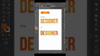 How to add Gradient Color Text in Adobe Illustrator. #adobeillustrator #graphicdesign  #shorts #ai