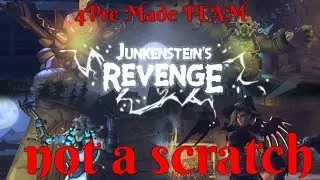 OverWatch| Junkenstein Revenge PERFECT Not A Scratch Achievement!! 4Pre made team!