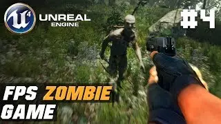 Unreal Engine 4 FPS Zombie Game - FPS Tutorial Unreal Engine 4 - Player Animation Blueprint