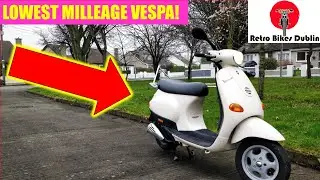 2001 Piaggio Vespa 50 (Review) - piaggio vespa et4 125 silver 2001 review & start up