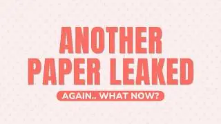 Another day, another leak. My two cents