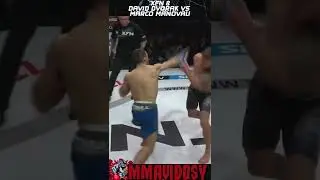 Knocked out XFN 8 - David Dvorak vs Marco Manovali #shorts #mma #knockout
