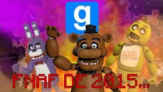 Нажмите на это видео, и вы вернетесь в 2015 год!!! - Карта FnaF для Gmod