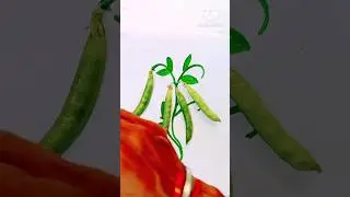 peas 3d tree amazing painting