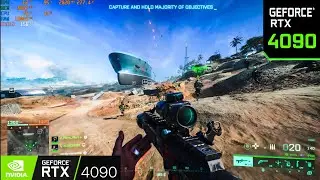 Battlefield 2042 128 players | 4K Ultra Settings DLSS on Quality/RTX off | RTX 4090 + i9 13900k
