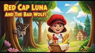 Red Cap Luna And The Bad Wolf - ✨💚 Bedtime Stories for Kids in English