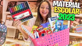 COMPRANDO MEU MATERIAL ESCOLAR 2023