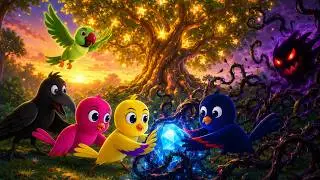 Tuni and Friends Save the Forest 🌳 | Kids Cartoon Birds Adventure Story#cartoon #cartoonforkids